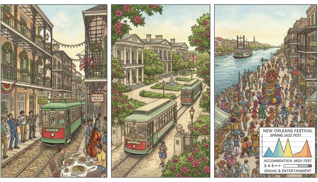 is new orleans an expensive place to visit